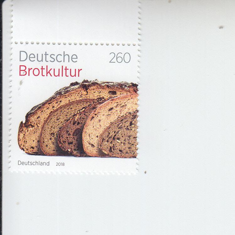 2018 Germany Traditional Bread (Scott 3020) MNH