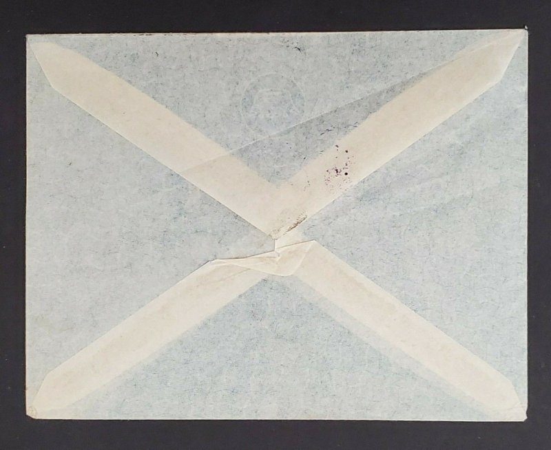 1940 Palestine Australian Army DIV Supply H.Q.P.O. 5.M.I Censored Airmail Cover