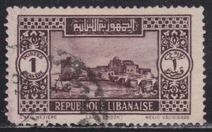 Lebanon 120 Crusader Castle, Sidon Harbor 1932