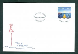 Aland. 2002 FDC. My Aland By Lill Linfors . Sc. # 206