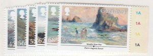 GUERNSEY #1301-6 MINT NEVER HINGED COMPLETE