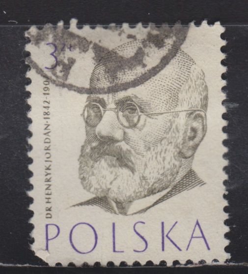 Poland 776 Dr. Henryk Jordan 1957