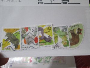 Japan #4039a-e used  2024 SCV = $4.00