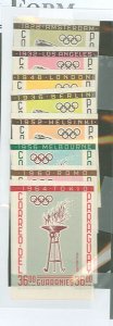 Paraguay #708-14 var Mint (NH) Single (Complete Set)