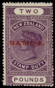 Samoa Scott 126 Gibbons 133 Variety Mint Stamp