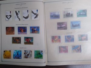 collection on pages Great Britain 1998-2001 HX: CV $249