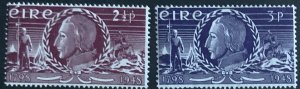 IRELAND 1948 INSURRECTION SET SG144/5  MOUNTED MINT