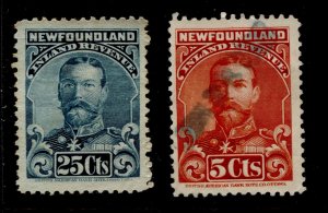 Canada- Newfoundland #Inland Revenue Issues  X 2 Used
