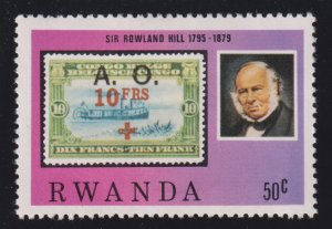 Rwanda 937 Postage Stamp Centenary 1979