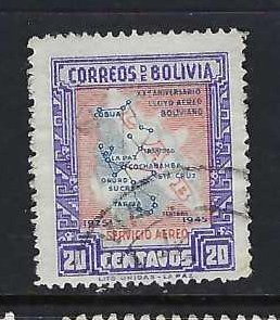 BOLIVIA C105 VFU MAP 913D-8