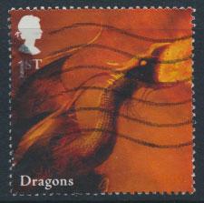 GB  SG 2944 SC# 2673   Mythical Creatures Dragon  Used