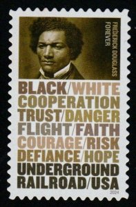 New2024 - (68c) - The Underground Railroad - 8 of 10 - Frederick Douglas Used