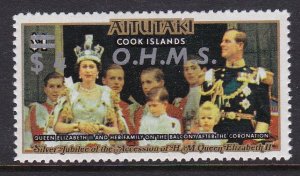 O15 Aitutaki 1979 Captain Bligh Official MNH