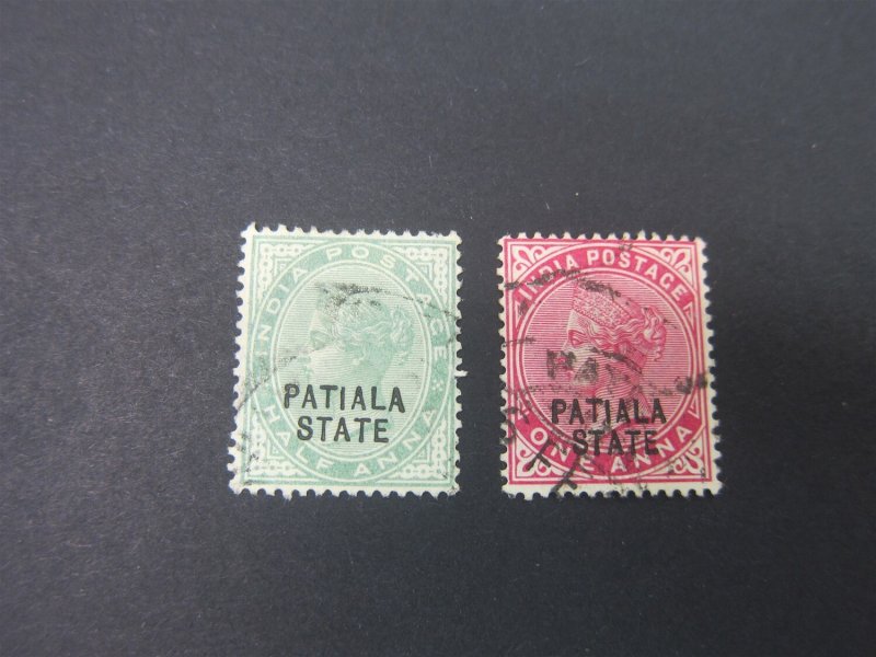 India Patiala 1902 Sc 28-9 set FU