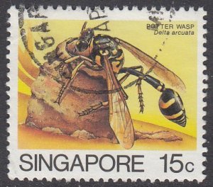 Singapore 455a Used CV $2.00