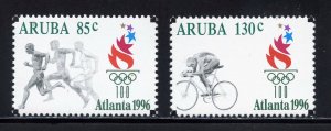 Aruba 1996 MNH Stamps Scott 137-138 Sport Olympic Games Cycling