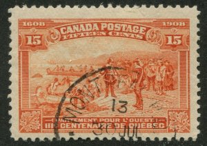 Canada #102 Used