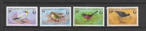 BIRDS - GUERNSEY #165-8 MNH