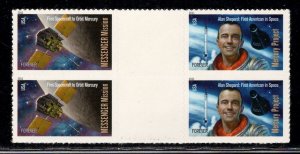 UNITED STATES SC# 4527-28 VERT. GUTTER BLK/4 VF/NH