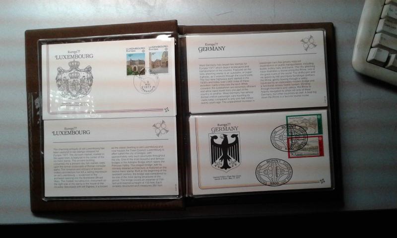 Europa First Day Cover Collection 1977