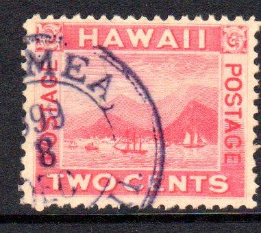 Hawaii #81, Waimea 281.01 cds, odd date order