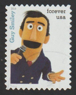 SC# 5394k - (55c) - Sesame Street - Guy Smiley - #11 of 16 - Used Single
