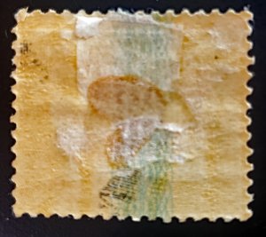 Australia - Queensland 101 Part of stamp above visible Mint OG HH - See scan