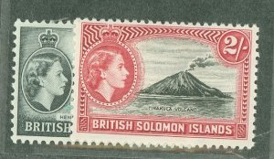 Solomon Islands (British Solomon Islands) #98/101 Unused