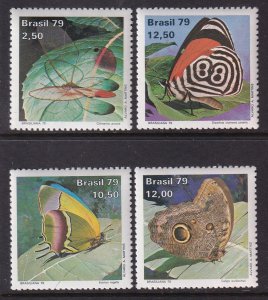 Brazil 1620-1623 Butterflies MNH VF