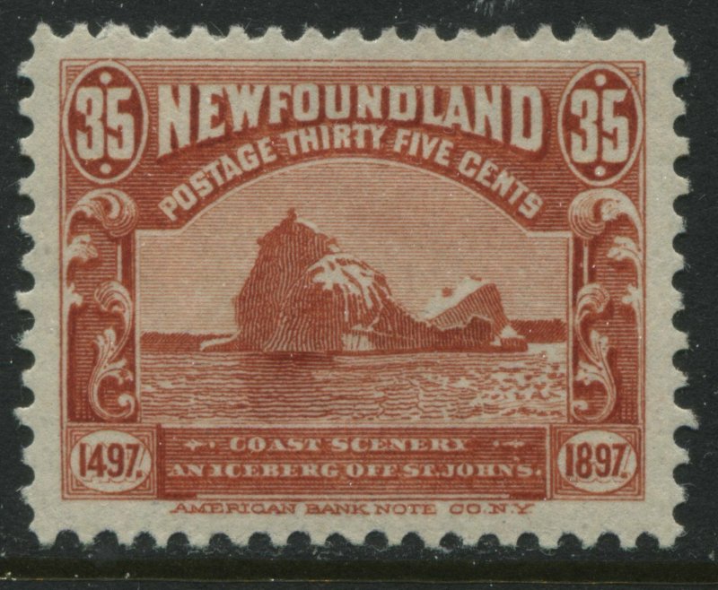 Newfoundland 1897 35 cents mint o.g. and VF