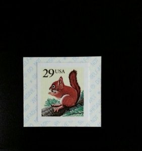 1993 29c Red Squirrel, Coil, SA Scott 2489v Mint F/VF NH