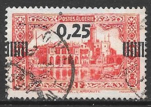 Algeria 122: 25c on 50c  Admiralty Building, Algiers, used, F-VF