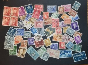 NORWAY Vintage Used Stamp Lot T4755