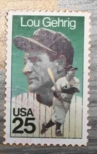 US #2417 Lou Gehrig (Used)