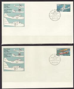 Canada 843-846 Airplanes 1979 Canada S/4 U/A FDC