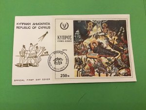 Cyprus 1972 Christmas First Day Cover Stamps Cover R42535