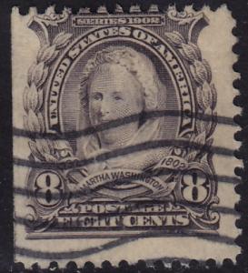 USA - 1902 - Scott #306 - used - Martha Washington