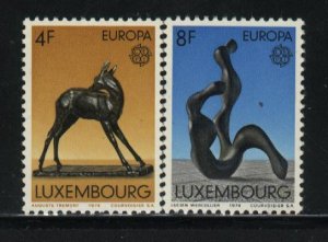 EUROPA by LUXEMBOURG MNH Sc 546-47 Value $ 9.00