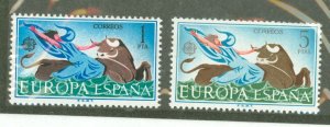 Spain #1374-5 Mint (NH) Single (Complete Set)