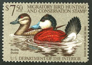 U.S. #RW48 MINT OG NH