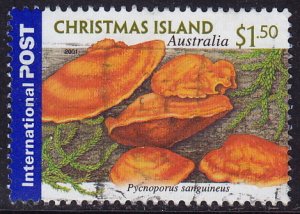 Christmas Island - 2001 - Scott #433 - used - Mushroom Fungi