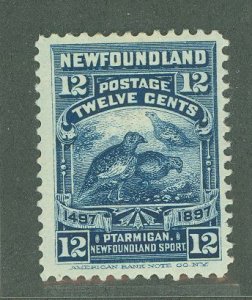 Newfoundland #69 Unused Single