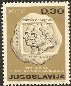 Yugoslavia   826 MNH 1966 Academy of Arts