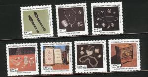 Madagascar Malagasy Scott 1242A-G MNH** 1995 set 