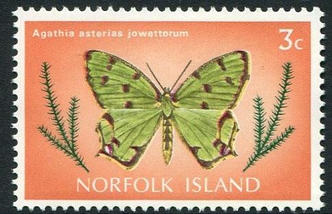 NORFOLK ISLAND 1977 - 3c MNH