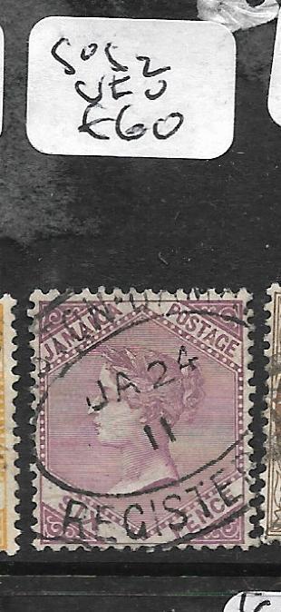 JAMAICA  (P2708B) QV 6D SG 52  VFU