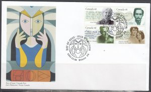 Canada Scott 1997a FDC - National Library