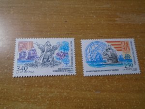Andorra  French  #  414-15   MNH
