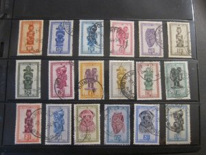 Congo 1947 Sc 231,2,9,44,6-7,9,250,1,4 FU