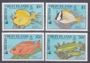 1990 British Virgin Islands 687-690 Marine fauna 13,00 €